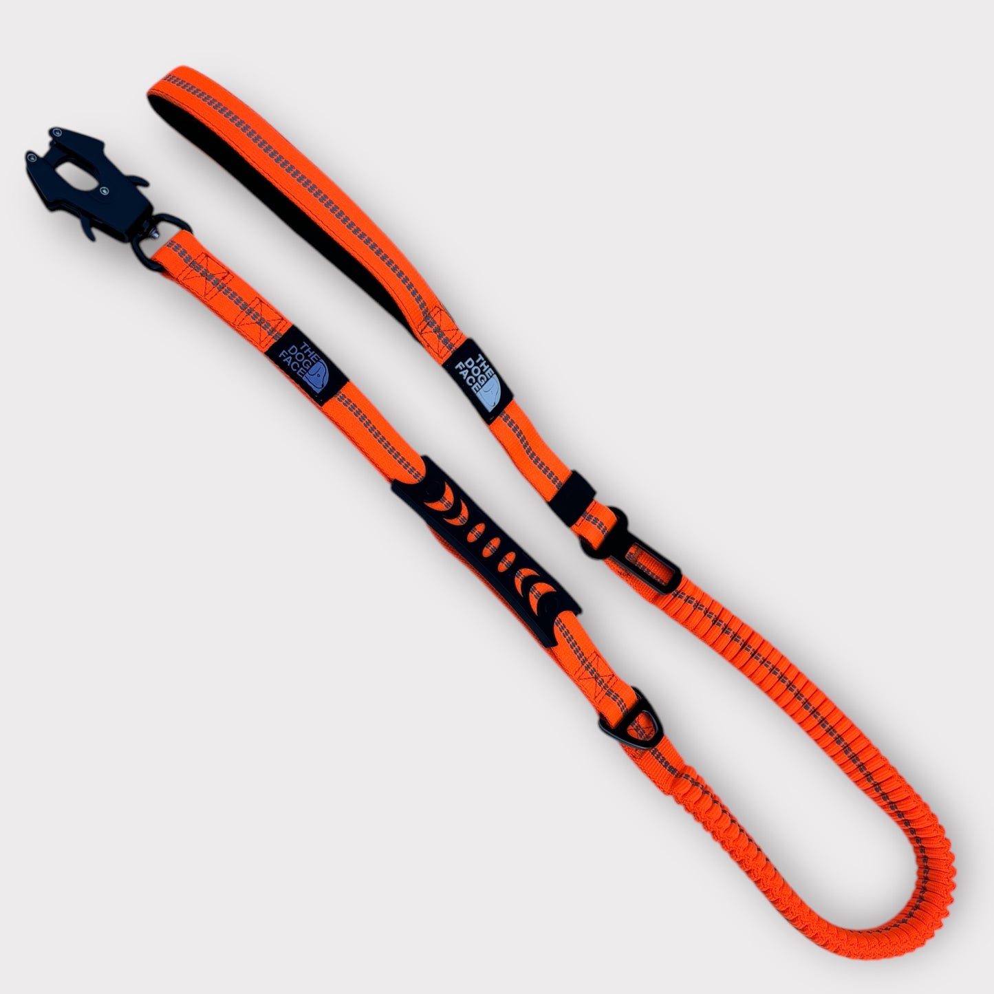 The Dog Face ‘TactiClip’ Seatbelt Leash - Orange