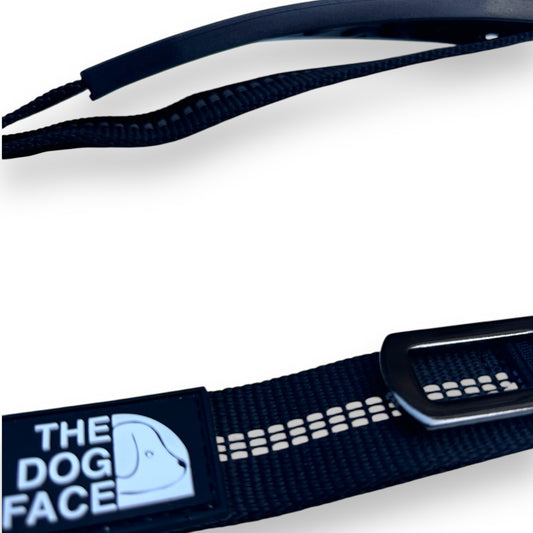 The Dog Face ‘TactiClip’ Seatbelt Leash - Black