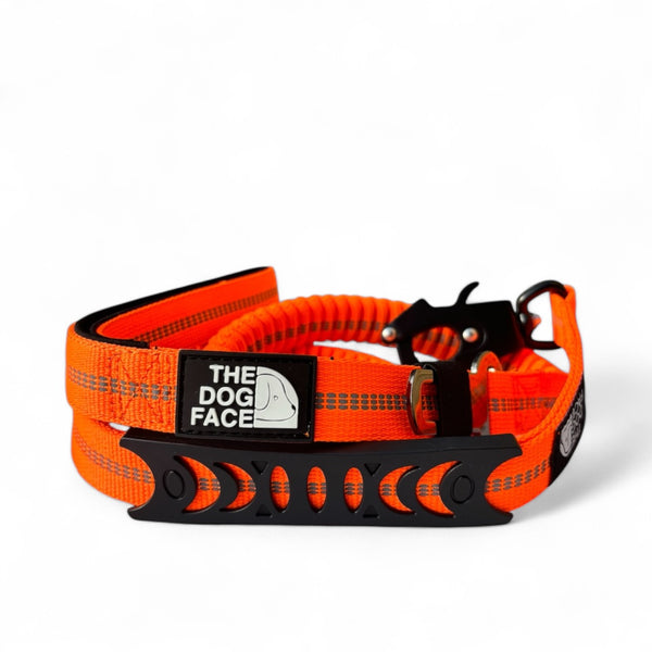 The Dog Face ‘TactiClip’ Seatbelt Leash - Orange