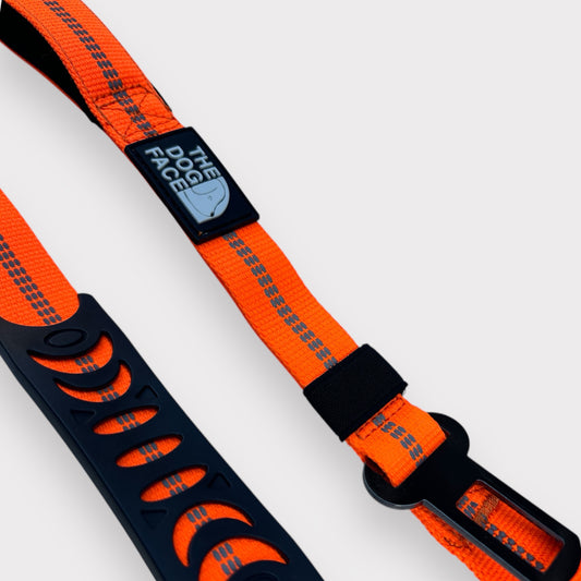 The Dog Face ‘TactiClip’ Seatbelt Leash - Orange