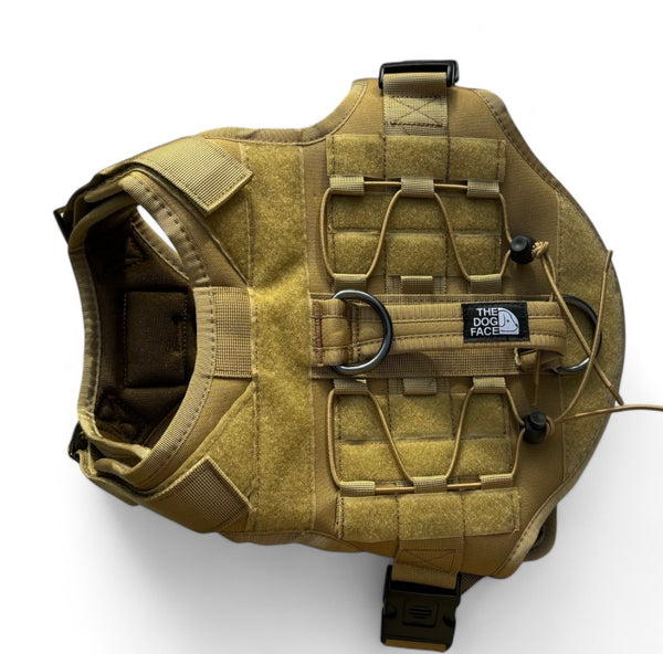 The Dog Face ‘Tactilite’ Molle Harness - Khaki