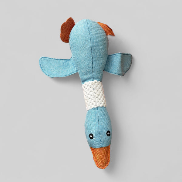 Duck Dog Toy - Blue