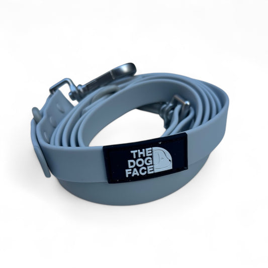 The Dog Face ‘Pura’ Convertible Waterproof Leash - Grey