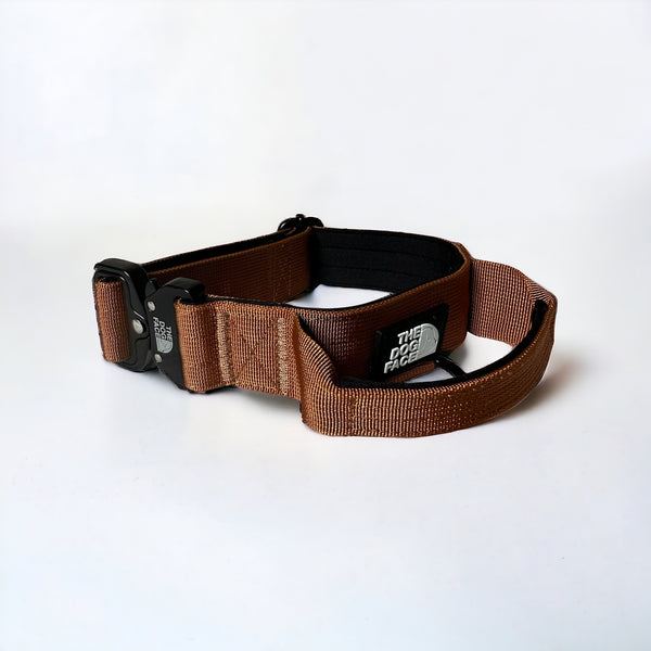 ‘Superior' Tactical Dog Collar - Brown