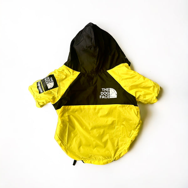 The Dog Face Jacket Yellow - Back 