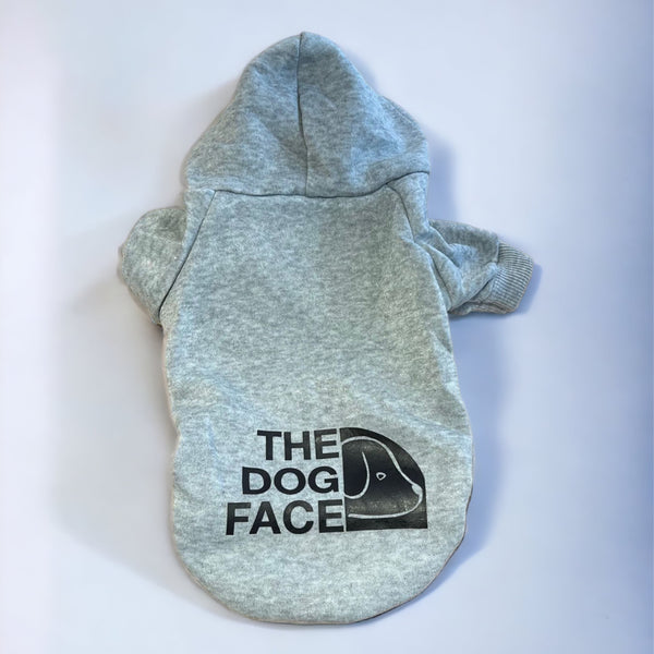 The Dog Face Hoody - Grey