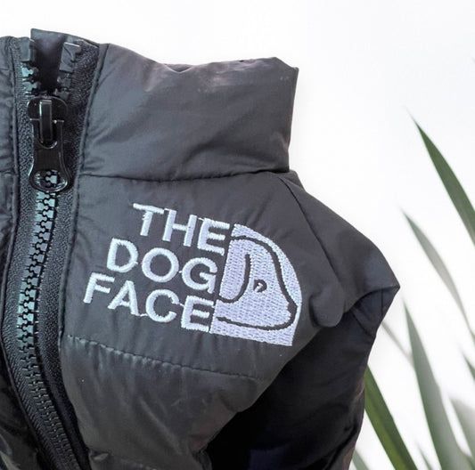 The Dog Face Body Warmer - Black